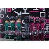 TAMASHII NATIONS - Squid Game - Masked Soldier, Bandai Spirits Figuarts Mini Action Figure