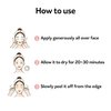 PESTLO PESTLE + ROAD Baby Collagen Glow Mask - Korean Face Mask Skincare for Elasticity, Firmness, glow skin, Pore Tightening Infused with Reallagen, Aginon, Volufiline