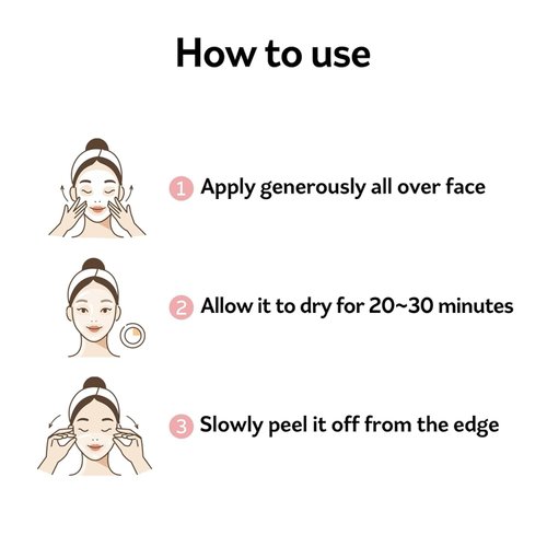 PESTLO PESTLE + ROAD Baby Collagen Glow Mask - Korean Face Mask Skincare for Elasticity, Firmness, glow skin, Pore Tightening Infused with Reallagen, Aginon, Volufiline