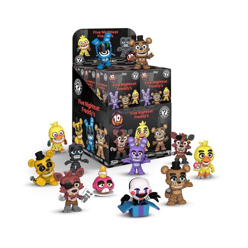 Five Nights at Freddy's 10th Anniversary Mystery Minis Blind Box Mini-Figure Display Case of 12