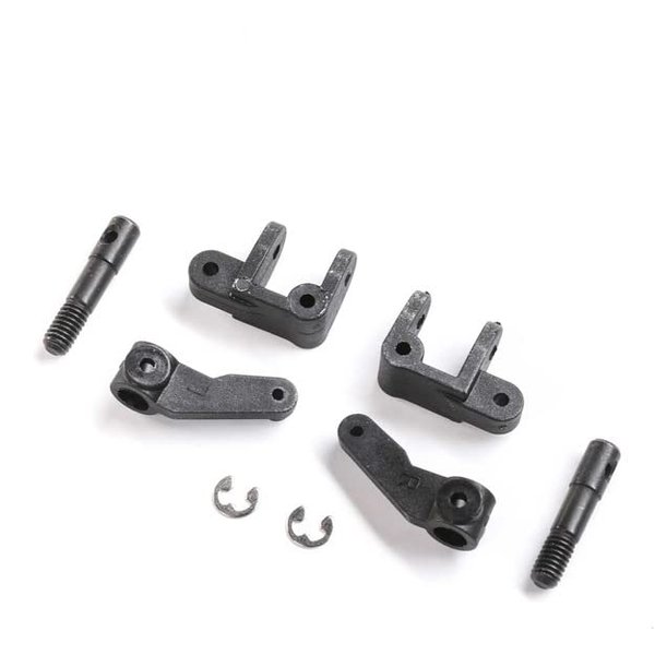 Losi Spindle Caster Block Front Axle Set Mini JRX2 LOS214021 Elec Car/Truck Replacement Parts
