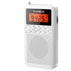 shortwave Radio FM/AM/SW Band Transistor Powered by AA Batteries with Key Backlight LCD Display Digital Alarm Clock Sleep Timer,Best Reception,Best Sound Quality Mini Radio for Running