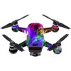 MightySkins Skin Compatible with DJI Spark Mini - Neon Splatter | Protective, Durable, and Unique Vinyl Decal wrap Cover | Easy to Apply, Remove, and Change Styles | Made in The USA