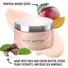 Natural Elephant Body Butter - with Shea Butter, Dead Sea Minerals, Vitamin E- All-Day Hydrating Lotion, Luxurious Moisturizer, Cruelty-Free, Paraben-Free, 9 oz (Mango)