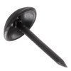 Piutouyar 200 Pcs Black Upholstery Tacks Antique Metal Thumb Tacks Round Head Upholstery Pins for Upholstered Furniture Cork Board DIY Projects or Home Decor 7 x 13mm
