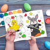 Omgouue Easter Day Coloring Books Kids Indoor Activities at Home Party Favors Supplies 24 Pack