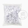 300 PCS Glue Rings for Eyelash Extension,Heart Glue Rings for Lash Eyelash Extension Supplies, Lash Glue Rings Smart Glue Cups Eyelash Glue Holder, Blossom Glue Ring Fan Fanning Glue Cups, White