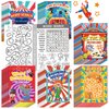 Hungdao 48 Pcs Circus Carnival Mini Activity Books for Boys Girls Circus Carnivals Party Favors Games Include Mazes, Word Search, Find Difference and More for Carnival Party Favors Gift Bag Stuffers