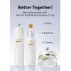 MISSHA Cell Renew Snail Mucin Vitamin C Essence Serum 3.38 Fl oz - Hydrating Korean Skincare for Glass Skin, Snail Mucin Serum for Improved Skin Texture & Complexion