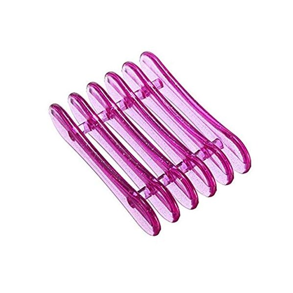 LASSUM 2 Pcs Nail Art Craft UV Gel Brush Polish Pen Rest Plastic Holders Stands for Holding 5 Separate Brushes
