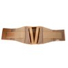 Wonder Care- Beige Lumbar Support Breathable Elastic Back Support Belt For Men Women Back Brace For Lower Back Pain Belt Posture Brace Back Pain Relief B-102-Small