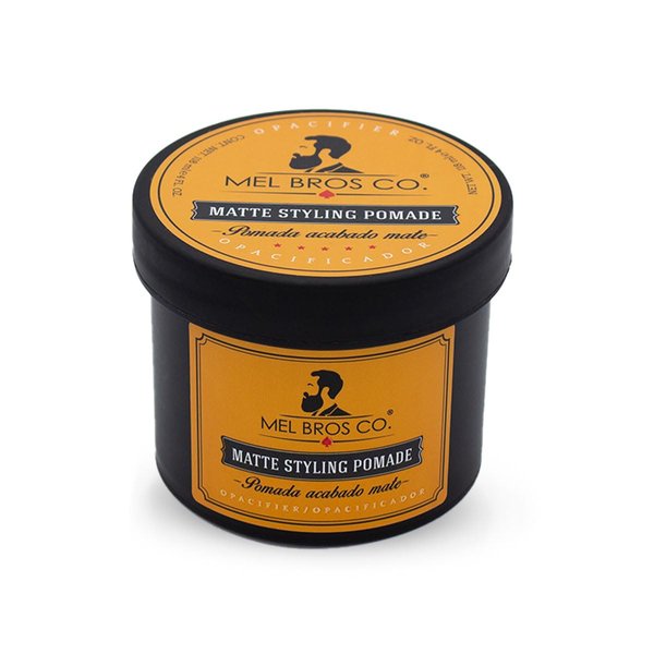 MEL BROS CO. Matte Hair Pomade 4oz - Strong Hold Opacifier