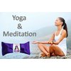 Happy Wraps Lavender Eye Pillow - Hot Cold Aromatherapy Satin Eye Mask for Yoga, Sleeping, Migraines, Stress, Relaxation - Gifts for Women, Birthdays, Coworkers, Christmas - Sapphire