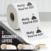 52nd Birthday Decorations Toilet Paper for Men & Women - Funny Design Novelty Great Hilarious Gag Gift – Eco-Friendly, Ultra Soft & Comfortable – Perfect for Birthday Christmas & Party Supplies