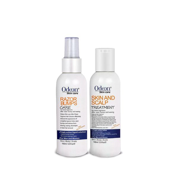 Odeon Razor Bumps Care & Skin And Scalp Treatment (3.5 Fl Oz)