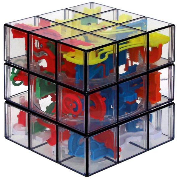 Spin Master Perplexus Fusion 3x3 Gravity 3D Maze Game Brain Teaser Puzzle Ball | Anxiety Relief Items Cool Stuff | Sensory Toys for Adults & Kids Ages 8+