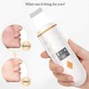 COREXPOWER Skin Scrubber face Spatula, LCD Screen Pore Scraper Pore Cleaner Blackhead Removal ultrasonic Pore Extractor - 4 Modes Skin Scrubber face Spatula espatula ultrasonica Facial Profesional