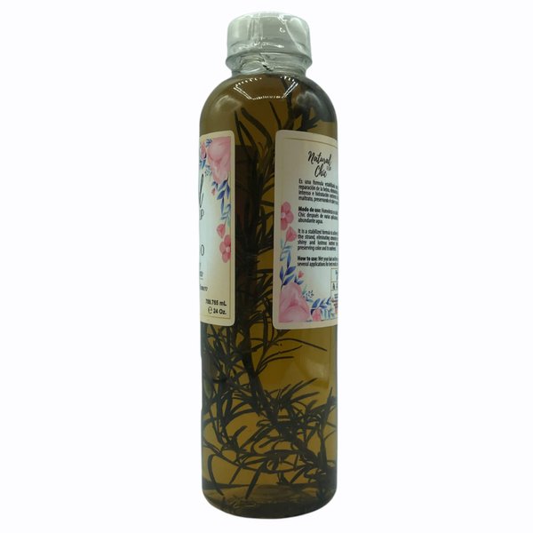 Natural Chic Anti Hair Loss Shampoo - Organic Anti-Thinning Shampoo for Men and Women - Paraben and Sulfate Free (24 oz)