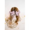 Sither 6pcs Bow Hair Tie for Girls Cute Color Hair Tie Rubber Band Elastic Hair Accessories for Party Girl's Gift