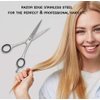 T & A Professional Hair Scissors - Hair Cutting Scissors Professional - 6.5” Long Japanese Steel - Razor Edge Barber Scissors for Men and Women - Premium Shears for Hair Cutting For Salon & Home Use