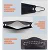 MGEIIRD KN95 Face Masks for Adults 50 Pcs, Individually Wrapped, 5-Ply Black Disposable Face Mask Against PM 2.5 Smoke & Dust, Filtration Efficiency 95%