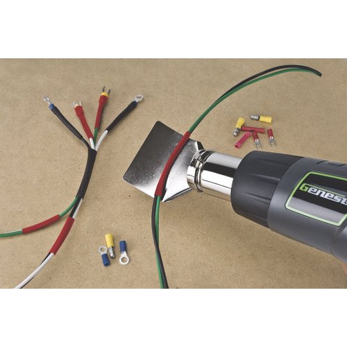 Genesis Heat Gun with Dual Temp 572F/1000F and Accessory Nozzles