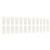 Enppode Long Press on Nails White Fake Nails Square Acrylic Nails Glossy Nails for Women 24PC/Set