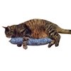 West Coast Pet Products 15" Catnip Cat Kicker Toy with Refillable Catnip Pocket (Blue) (Kicker filled with 1 oz Premium Canadian Catnip)