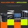 Pipe Insulation Foam Tube 3/4 inch,- 6FT 3/4" Foam Tubing for for Indoor Outdoor Plumbing Pipe, AC Unit, Guitar Stands (3/4"IDx1-31/64"OD-6Ft)