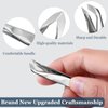 Mini Cuticle Trimmer for Manicure and Pedicure, Profession Stainless Steel Nipper with Precise Pointed Tip for Nail and Skin Trimming, Easy to Carry and Use