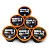 Wake The Hell Up! Variety Pack Flavored Single Serve Coffee Pods | Ultra-Caffeinated Coffee For K-Cup Compatible Brewers | 48 Count, 2.0 Compatible