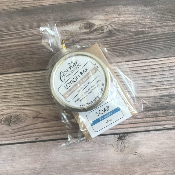 The Corner Handmade Soap and Moisturizer Lotion Bar Gift Set