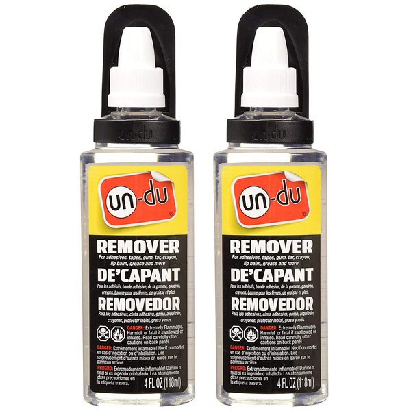 Un-Du Adhesive Remover-4oz Pack-2