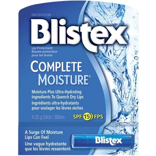 Blistex, Complete Moisture, Lip Protectant.15 oz (4.25 g) (pack of 3)