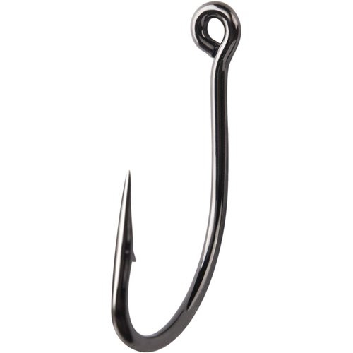 Mustad O'Shaughnessy Live Bait, 2X Strong 3X Short, Forged - 4, Black Nickel