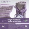 Sonoma Lavender Dried Lavender Sachets by The Yard for Drawers and Closets, Natural Air Freshener for Home, Car, Bag, Room, and Closet