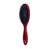 Cricket Smoothing Boar Mix Hair Brush with Boar and Nylon Bristles, Oval, Black / Brown, Cushion Pad, All Hair Types