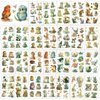 Konsait 26 Sheets Animal Temporary Tattoos for Kids, Watercolor Birds Fish Jungle Safari Wild Animal Tattoos for Girls Boys, Kids Birthday Party Supplies & Kids Goodie Bags Stuffers
