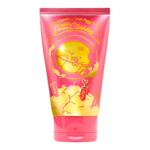 Elizavecca Clean Piggy Pink Energy Foam Cleansing 120ml/4.06 - Wash Off Face Wash/Wash off/Facial Cleanser for Oily Skin/Daily Face Wash review/Removes Make-Up