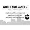 OakCityBeardCo. - Woodland Ranger - 2 Ounce - Beard Oil - Beard Conditioner - Pine - Cedarwood - Fir
