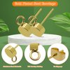 40pcs Earring Studs for Jewelry Making,Ball Post Earring Stud Gold Plated Hypoallergenic Stainless Steel Stud Earrings with Butterfly Ear Back for DIY Earrings Making(14K Gold,Silver)