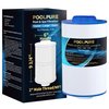 POOLPURE Replacement Spa Filter for PMA40L-F2M, Master Spas Twilight X268365, X268543, Unicel 6CH-402, 2" Male Thread/MPT Hot Tub Filter 1PACK
