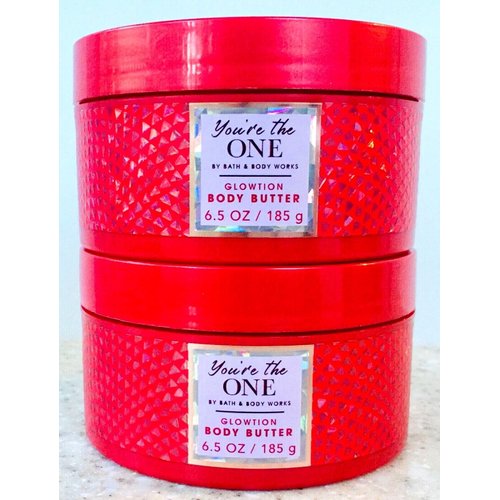 2 YOU’RE THE ONE Body Butter Glowtion 6.5oz bath body SET
