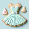 50's Drive-In Diner Cookie Cutter 8 Piece Set from The Cookie Cutter Shop - Record, Music Note, Poodle Dress, Leather Jacket, Ice Cream Sundae Cookie Cutters – Tin Plated Steel Cookie Cutters
