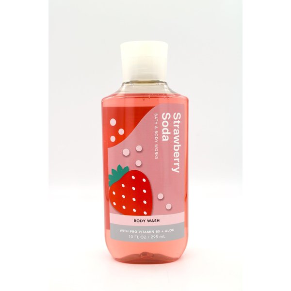 Strawberry Soda, Bath and Body, Shower Gel Body Wash, 10 fl oz