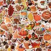 AOWDIAO Thanksgiving Stickers 200 Pcs Cute Thanksgiving Vinyl Stickers for Water Bottles Envelopes Scrapbooking Crafts Funny Fall Hoilday Stickers for Kids Teens Adults
