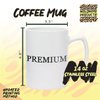 Molandra Products Ate A Vegan Meal - 14oz White Ceramic Statesman Coffee Mug
