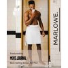 MARLOWE. No. 102 Men's Body Scrub Soap 7 oz, Fresh Original Woodsy Scent, Best Exfoliating Bar for Men, Made with Natural Ingredients, Apricot Seed Powder, Shea Butter, Olive Oil, Green Tea Extracts