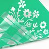 JAJADO Self Adhesive Silk Screen Stencil Wildflower Stencil Floral Stencils Plant Spring Screen Print Transfers Vine Garden Botanical Mesh Stencils for Painting on Wood, Fabric, Wall, Art Project