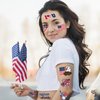 winthrop 240 Pcs 4th of July Temporary Tattoos for Kids - Individually Wrapped, Waterproof & Safe American Flag Tattoo Stickers, Perfect for American Independence Day Parties with 60 Unique Designs